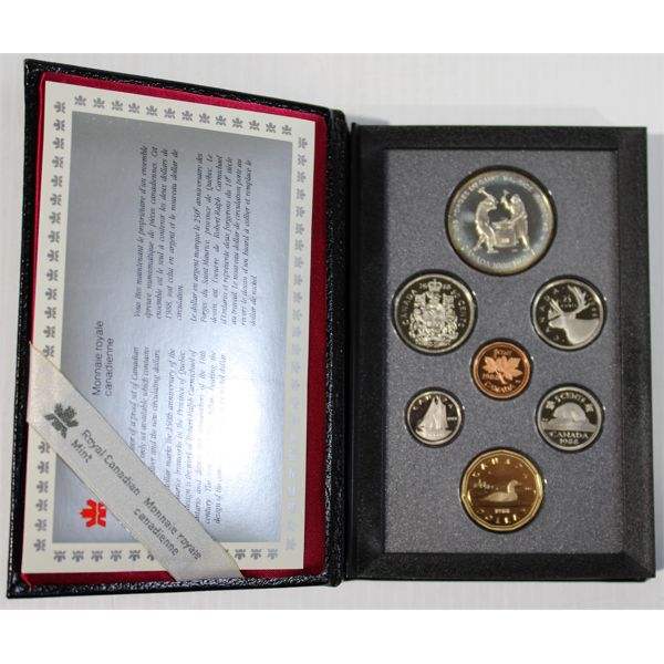 1988 ROYAL CANADIAN MINT PROOF COIN SET
