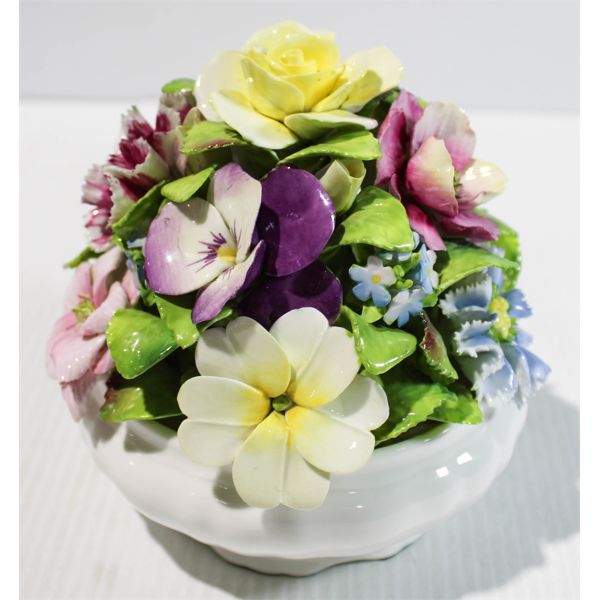 COALPORT BONE CHINA FLORAL DÉCOR