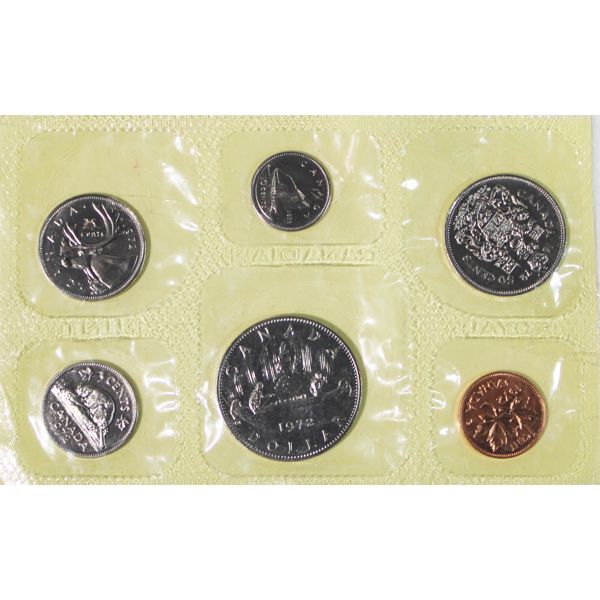 1972 CANADIAN PROOF MINT SEALED COIN SET
