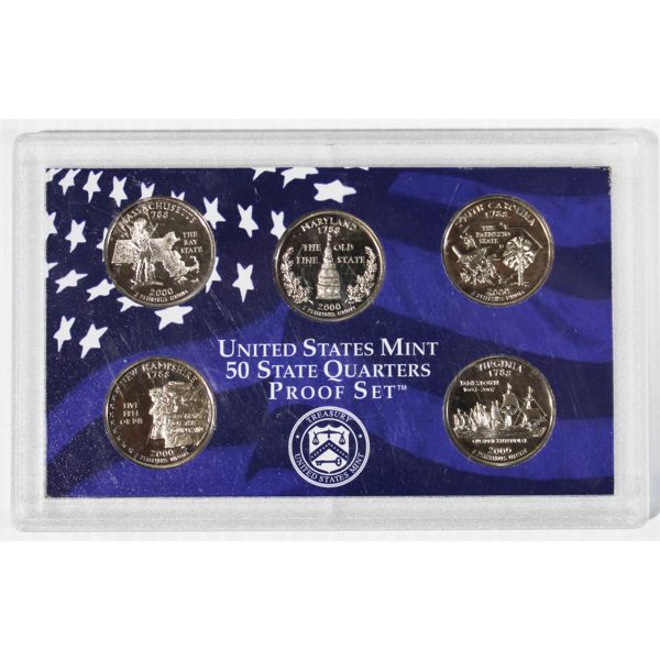 UNITED STATES YEAR 2000 PROOF QUARTER SET