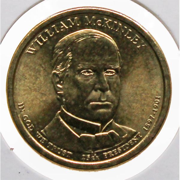 1897-1901 BU. 25TH US PRESIDENT DOLLAR