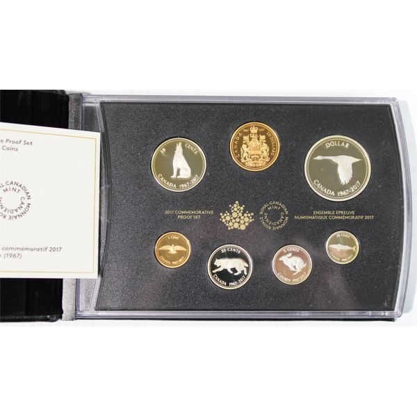2017 RCM COMMEMORATIVE SILVER  PROOF COIN SET