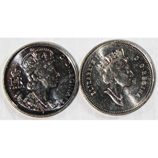 1994 & 1952-2002 CANADA 50 CENT COINS