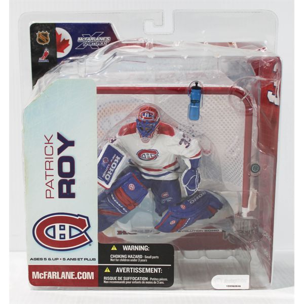 SEALED PATRICK ROY CANADIENS COLLECT. TOY