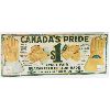 Image 1 : CANADA'S PRIDE GREEN LABEL LEATHER GLOVES ADVERT. SIGN 