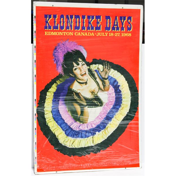 1968 EDMONTON KLONDIKE DAYS EDMONTON POSTER