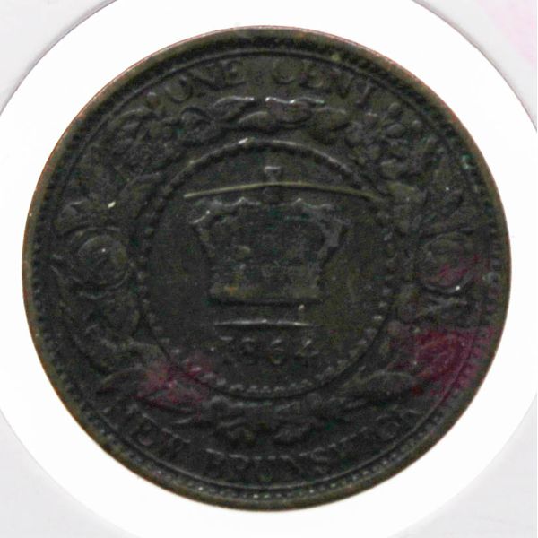 1864 NEW BRUNSWICK LARGE PENNY