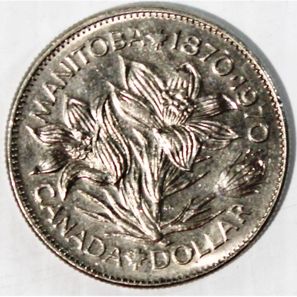 1870 - 1970 MANITOBA CANADIAN DOLLAR