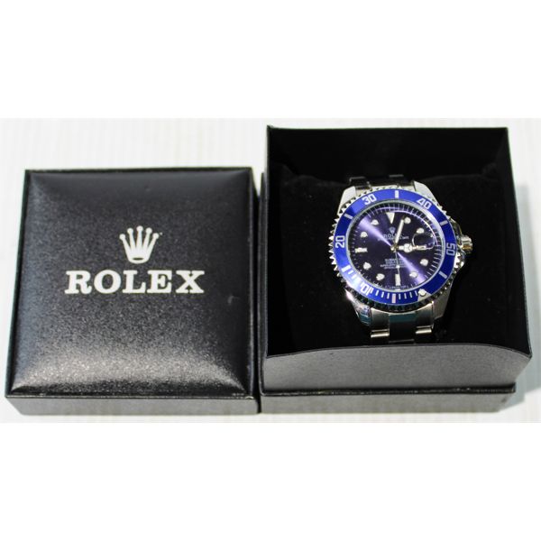 REPLICA MEN'S ROLEX OYSTER PERPETUAL DATE WATCH