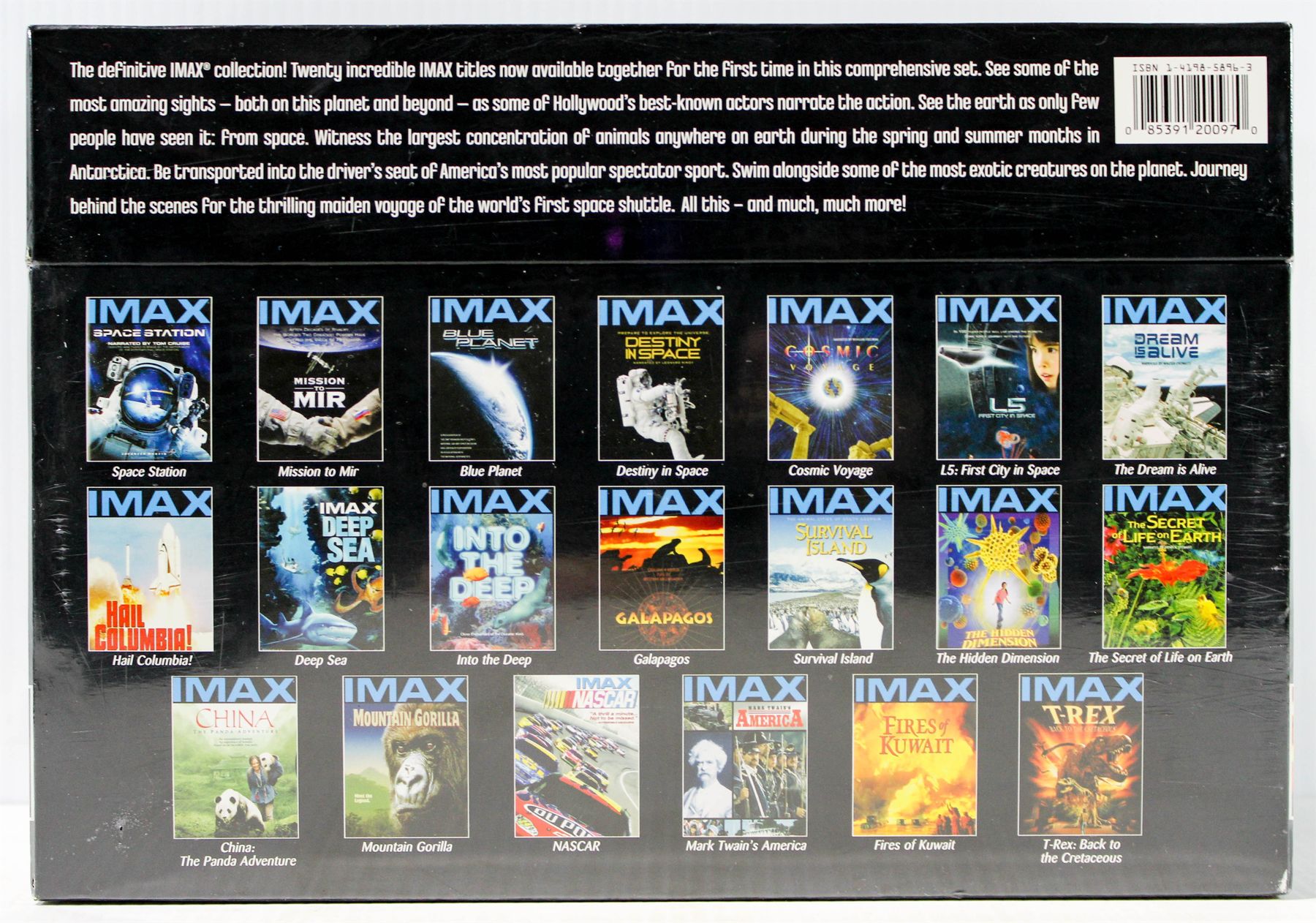 SEALED IMAX ULTIMATE COLLECTION VHS SET