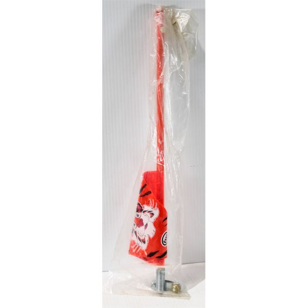 VINT. ESSO MOUNTABLE FLAG WITH TIGER