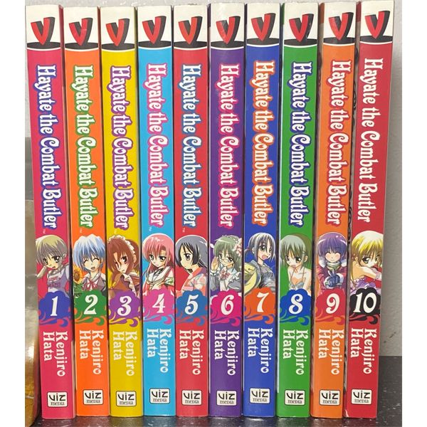 HAYATE THE COMBAT BUTLER VOL.1-10