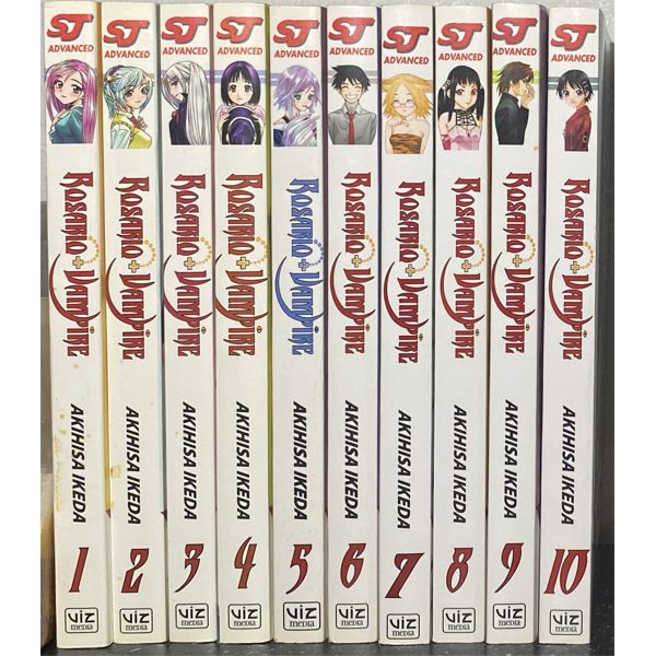 ROSARIO+VAMPIRE VOL.1-10