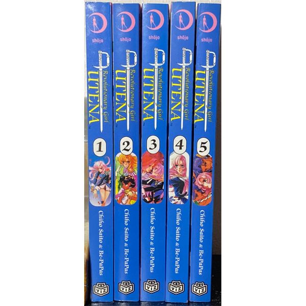 REVOLUTIONARY GIRL UTENA VOL.1-5
