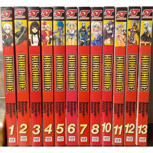 KUROHIME VOL.1-8 & 10-13