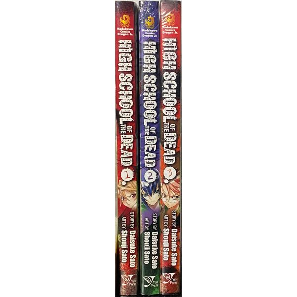 HIGHSCHOOL OF THE DEAD VOL.1-3