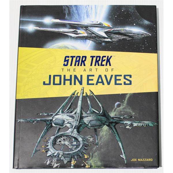STAR TREK THE ART OF JOHN EAVES HARD COVER BOOK