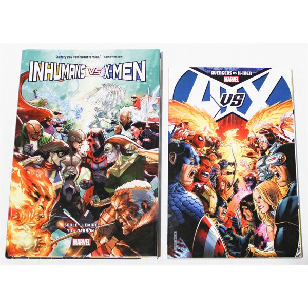 TWO X-MEN VS. GRAPHIC NOVELS 