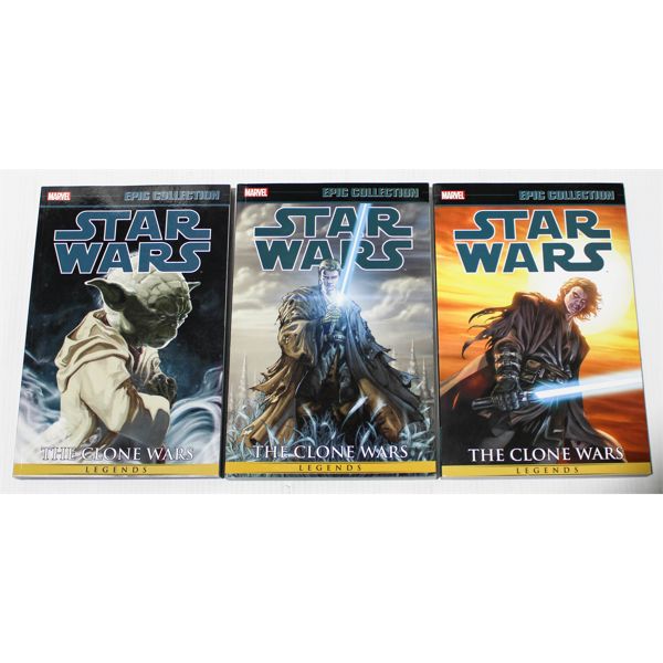 2016 MARVEL STAR WARS THE CLONE WARS NOVELS