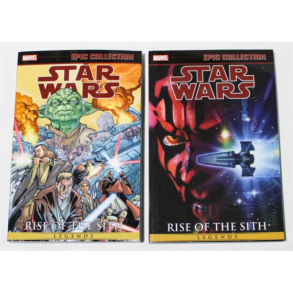 2015 MARVEL STAR WARS RISE OF THE SITH NOVELS