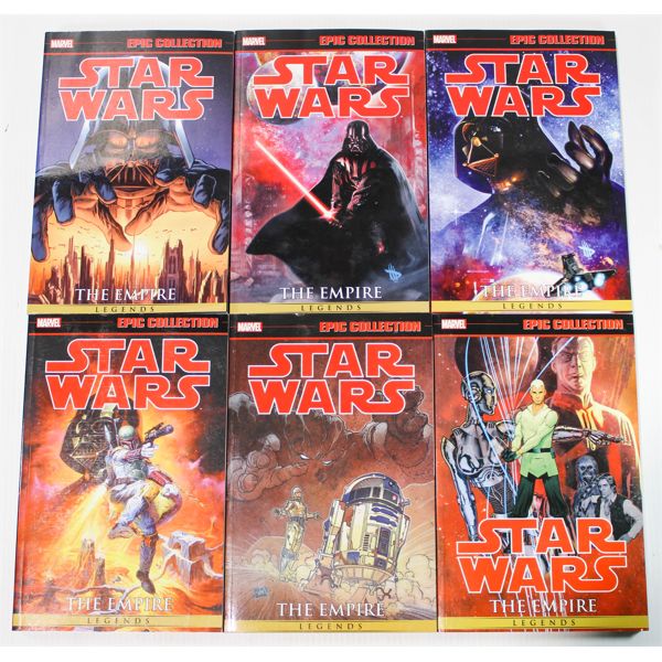 2017 MARVEL STAR WARS THE EMPIRE GRAPHIC NOVELS
