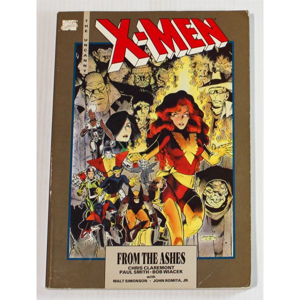 MARVELS X-MEN FROM THE ASHES GRAPHIC NOVEL