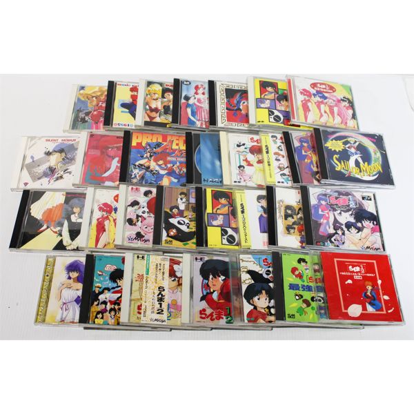 30 ASSORT. ANIME SOUND TRACK CD'S INC. SAILER MOON