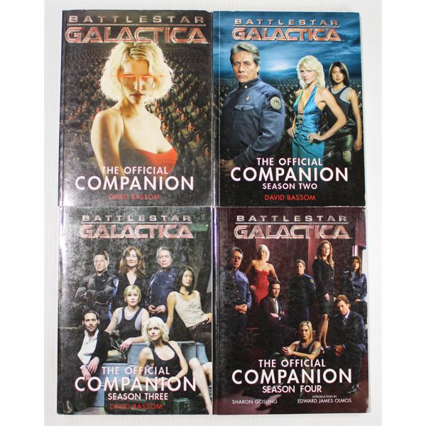 BATTLESTAR GALACTICA THE OFFICAL COMPANION BOOKS