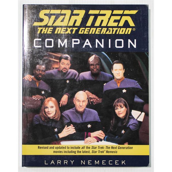 STAR TREK THE NEXT GENERATION COMPANION BOOK