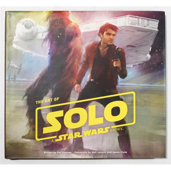 STAR WARS THE ART OF SOLO HARDCOVER BOOK