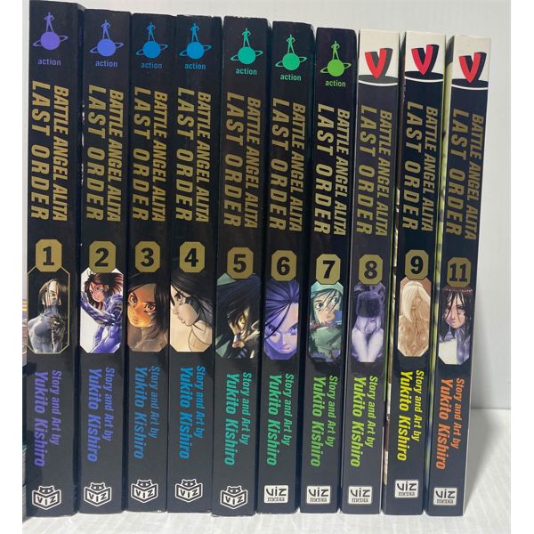 BATTLE ANGEL ALITA LAST ORDER VOL.1-9 & 11