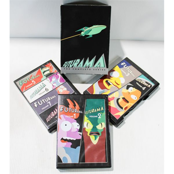 FUTURAMA COMPLETE DVD COLLECTION