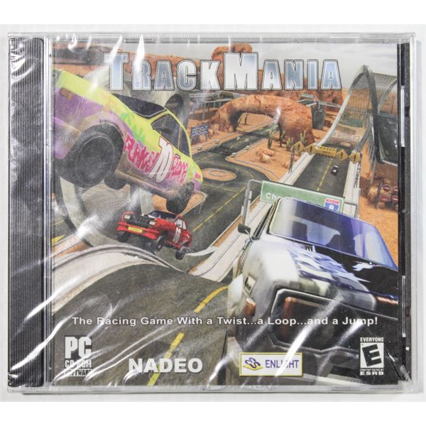 SEALED TRACK MANIA GAME FOR PC