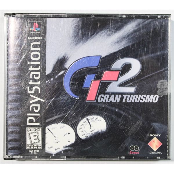 PLAYSTATION GRAN TURISMO GT2 VIDEO GAME