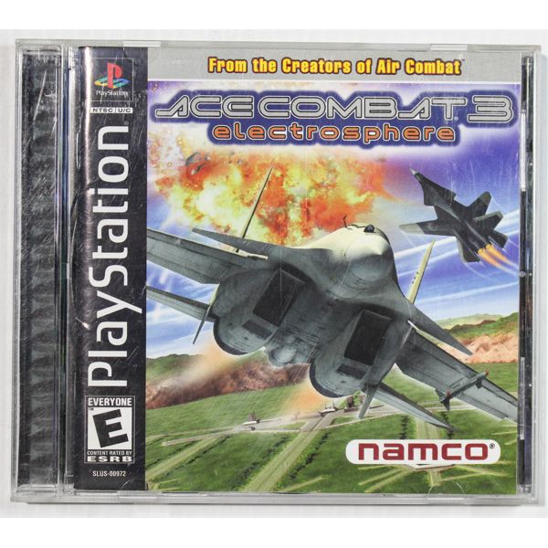 ACE COMBAT 3 ELECTROSPHERE GAME FOR PLAYSTATION