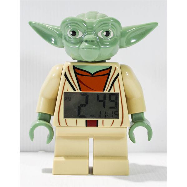 LEGO STAR WARS YODA ALARM CLOCK - WORKING
