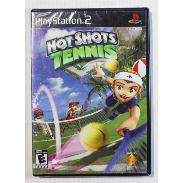 SEALED HOT SHOTS TENNIS PLAYSTATION 2 GAME