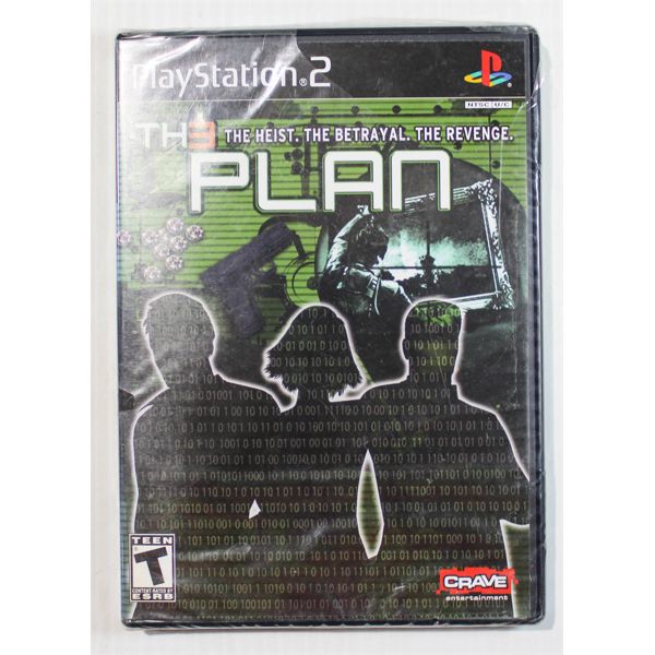 SEALED TH3 PLAN PLAYSTATION 2 VIDEO GAME