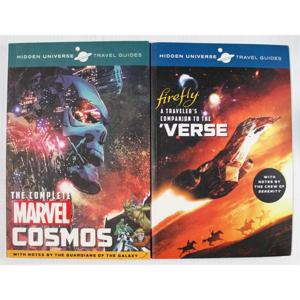 TWO HIDDEN UNIVERSE TRAVEL GUIDE INFORMATION BOOKS