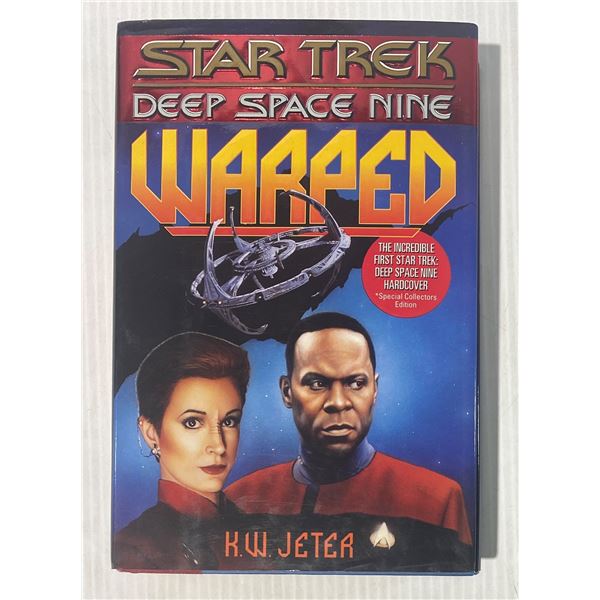 STAR TREK DEEP SPACE NINE: WARPED HARDCOVER BOOK