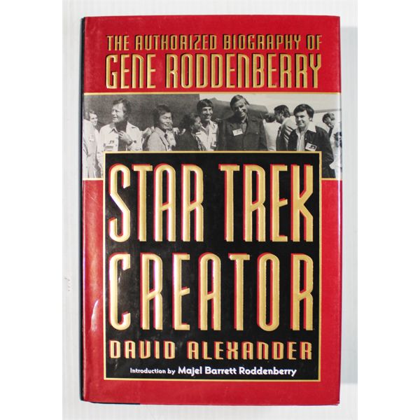 STAR TREK CREATOR HARDCOVER BIOGRAPHY BOOK