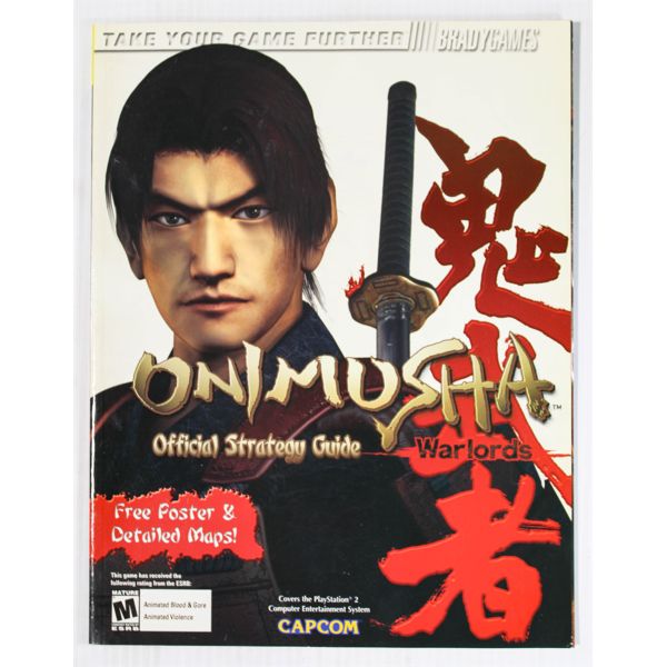 2001 ONIMUSHA WARLORDS OFFICAL STRATEGY GUIDE