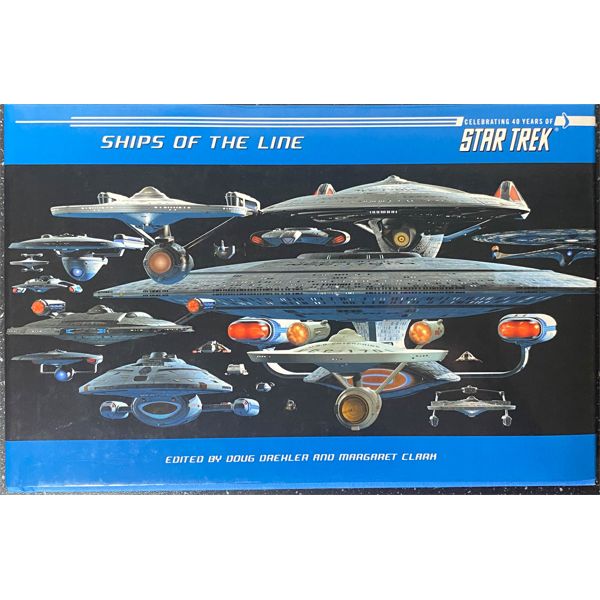 STAR TREK SHIPS OF THE LINE - MICHAEL OKUDA