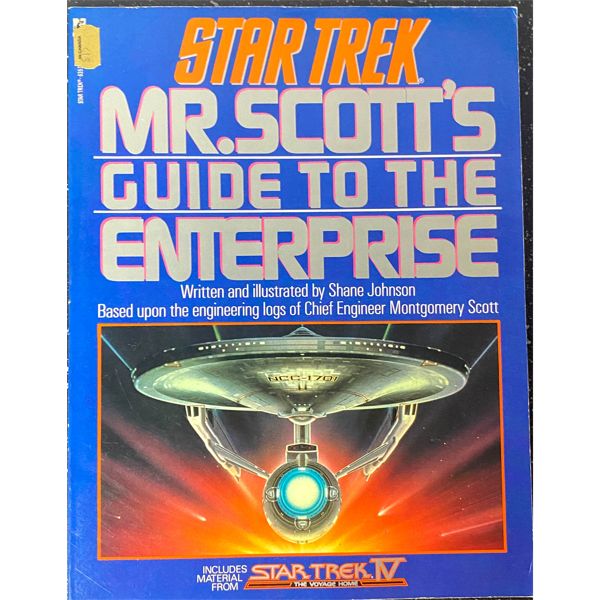 STAR TREK MR.SCOTT'S GUIDE TO THE ENTERPRISE