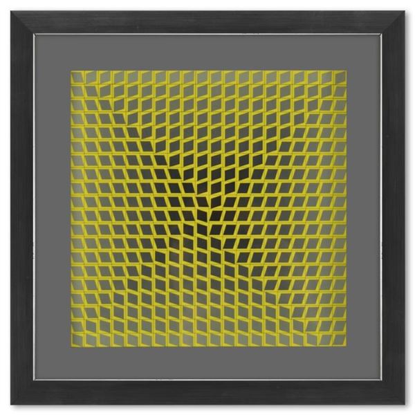 Illik de la serie CTA - 102 by Vasarely (1908-1997)