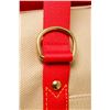 Image 6 : Louis Vuitton Beige Pink Canvas Sac Antigua Weekend Handbag