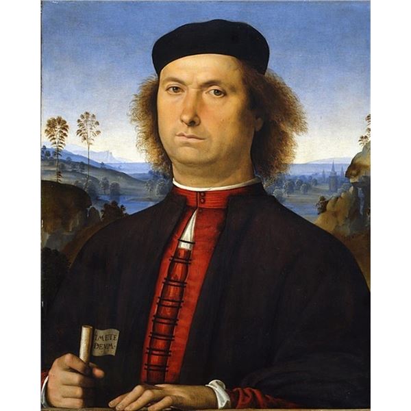 Pietro Perugino - Portrait of Francesco delle Opere