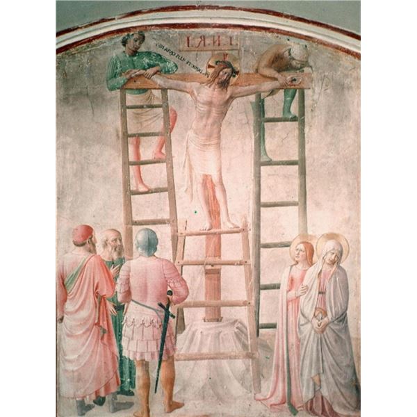 Fra Angelico - Christ Being Nailed to the Cross