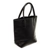 Image 3 : Bottega Veneta Black Leather Open Tote Bag