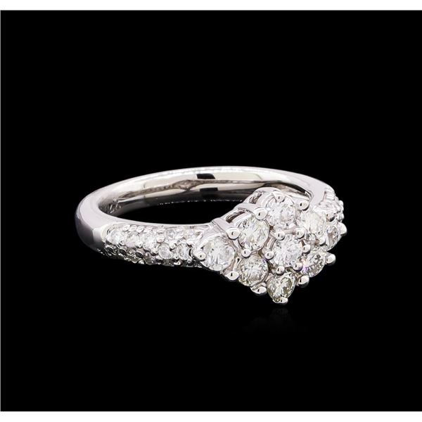 0.95 ctw Diamond Ring - 14KT White Gold